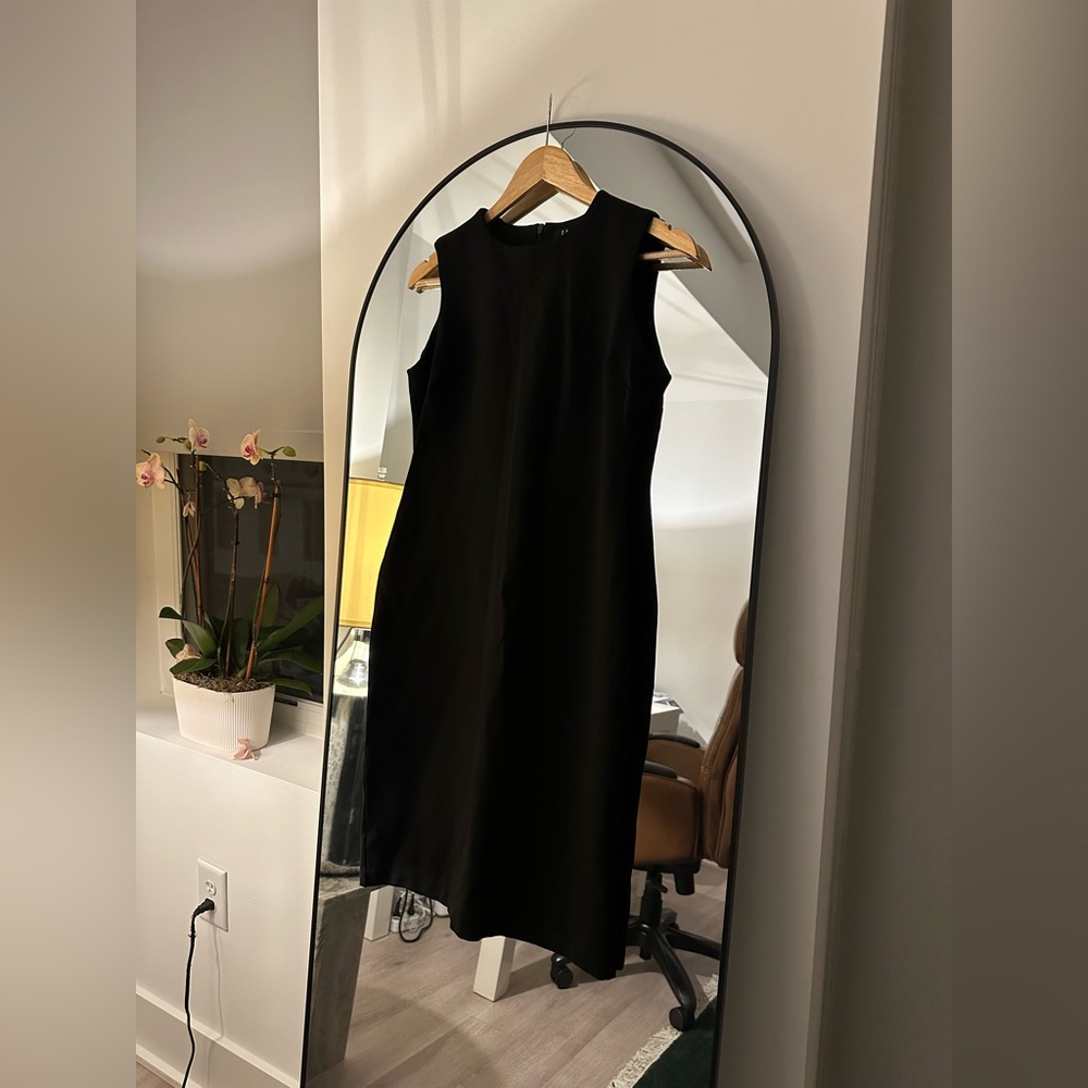 Ralph Lauren Sheath Dress in Black Size Small